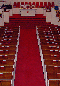church carpet tile